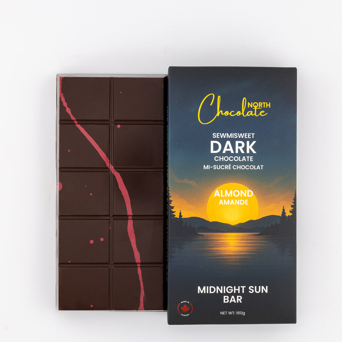 Midnight Sun Bar - Dark Chocolate Almond